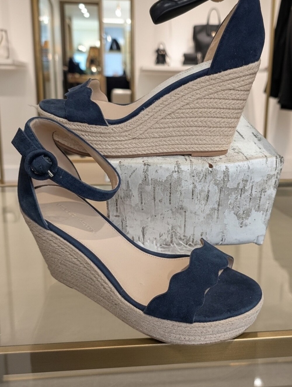Pelle Moda Ryne Platform Wedge Sandals Women's Sz 10 🆕